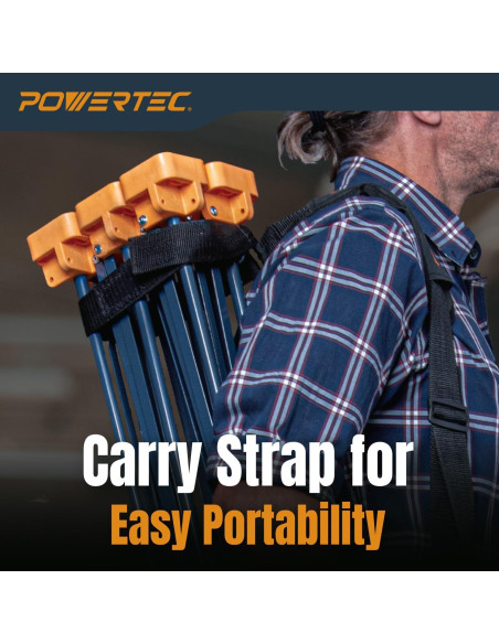 Banco de Trabajo Plegable POWERTEC 4x6ft 2041kg 91cm