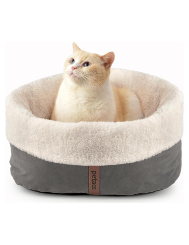 Cama Autocalentable para Gatos Petace 45x35 cm Gris