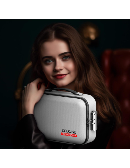 Caja de Dinero a Prueba de Fuego COLCASE Gris 1.08 kg