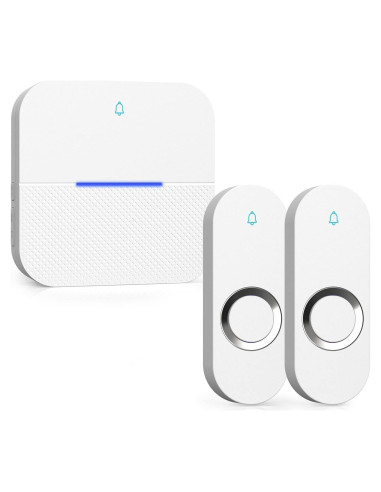 Timbre Inalámbrico AIDA IP55 300m 58 Melodías 110dB