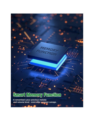 Timbre Inalámbrico AIDA IP55 300m 58 Melodías 110dB