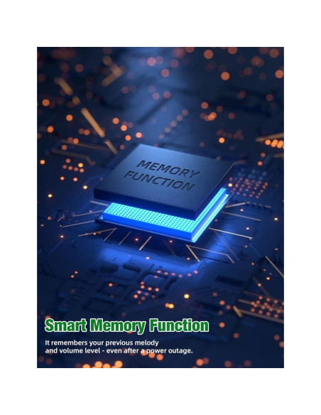 Timbre Inalámbrico AIDA IP55 300m 58 Melodías 110dB