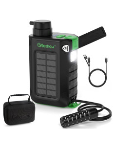 Filtro de Agua Portátil Greeshow GS-2811 - Solar y USB