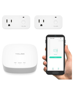 Kit de Inicio Hogar Inteligente YoLink 2 Enchufes y Hub