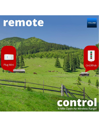 Kit de Inicio Hogar Inteligente YoLink 2 Enchufes y Hub