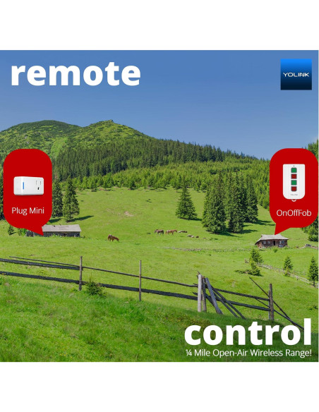 Kit de Inicio Hogar Inteligente YoLink 2 Enchufes y Hub