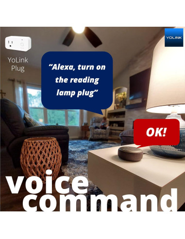 Kit de Inicio Hogar Inteligente YoLink 2 Enchufes y Hub