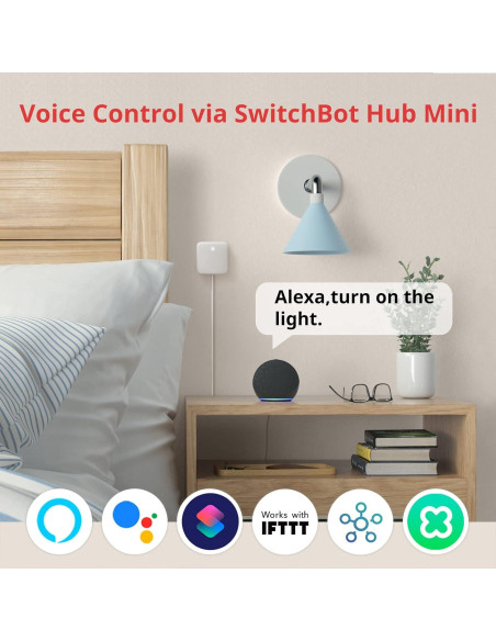 Interruptor Inteligente SwitchBot Bot 3 Unidades + Hub Mini