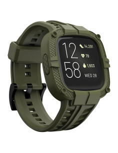 Banda Deportiva GELISHI para Fitbit Versa 2 - Verde Militar