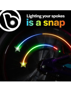 Luces de Radio para Bicicleta Brightz StarBrightz - 2 Piezas 2