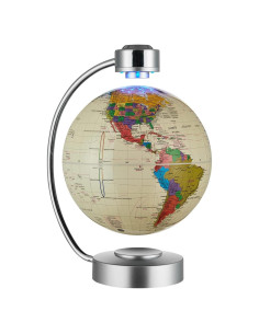 Globo de Levitación Magnética NBWANWEI 20 cm LED Táctil