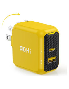 Cargador USB C AOHI 67W Rápido Compacto para MacBook y iPhone