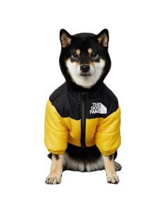 Abrigo ChoChoCho para Perros XL Amarillo - Invierno Cálido