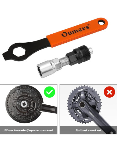 Extractor de bielas Oumers Kit de herramientas 20 dientes