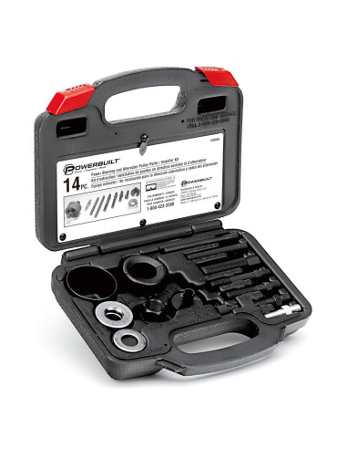 Juego de Herramientas Powerbuilt para Poleas de 14 Piezas