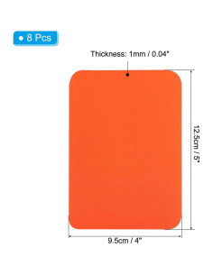 Parche Termoadhesivo PATIKIL 8 Piezas 12.5x9.5 cm Algodón 2