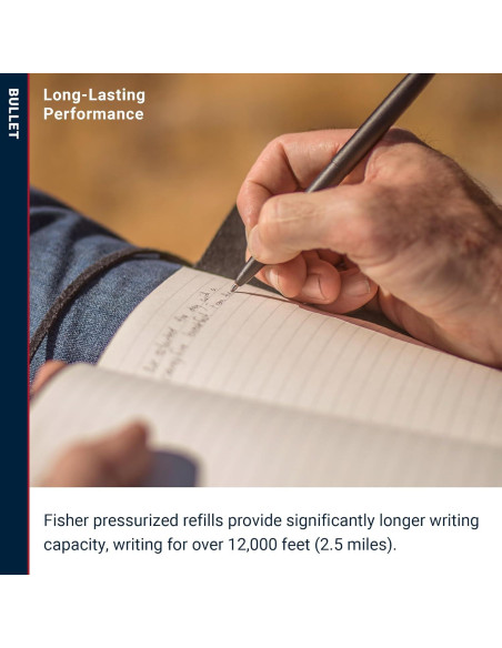 Bolígrafo Fisher Space Pen Bullet X-Mark Negro Mate