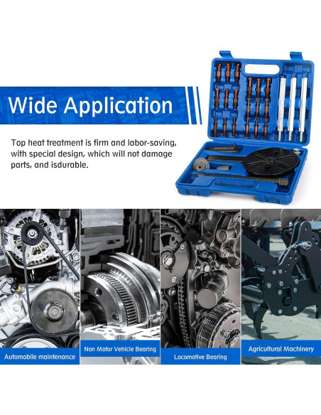 Extractor de Rodamientos 21 en 1 HQSSWUCH con Estuche
