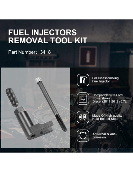 Kit Extracción Inyectores Diesel DUOYI 6.7L Ford 2011-2018