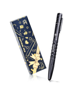 Bolígrafo Táctico MCCC con Linterna LED y Rompevidrios