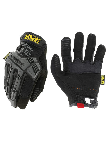Guantes de Trabajo Mechanix Wear M-Pact Tácticos Negros/Grises