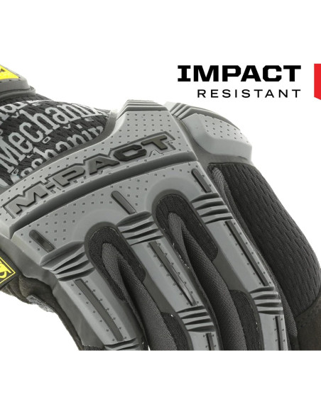 Guantes de Trabajo Mechanix Wear M-Pact Tácticos Negros/Grises