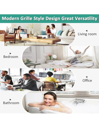 Cubierta Ventilador Extractor Baño WKZO 12x12 cm 2 Paquetes