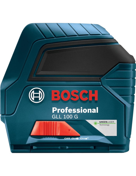 Láser de línea cruzada Bosch GLL 100 GX 30m auto-nivelante
