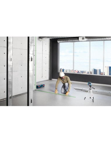 Láser de línea cruzada Bosch GLL 100 GX 30m auto-nivelante