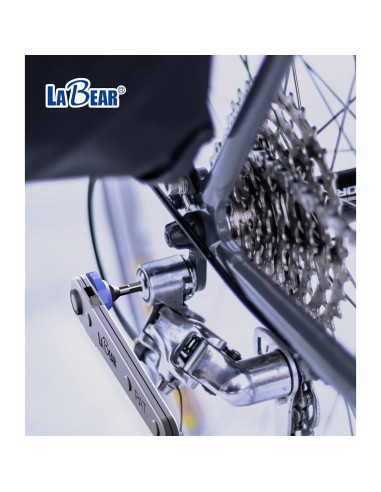 Juego de Llave de Carraca Mini LABEAR 12 Piezas Acero Vanadio