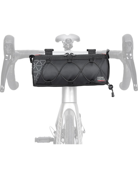 Bolsa de Manillar KEMIMOTO 2.4L Impermeable para Bicicleta