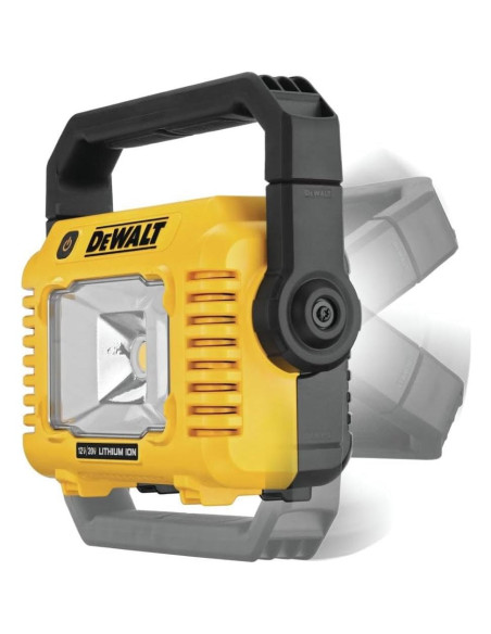 Luz de Trabajo LED DEWALT DCL077B 2000 Lúmenes Inalámbrica
