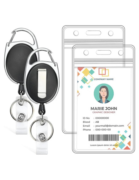 Paquete de 2 Sujetadores Koorito Verticales con Carrete 60 cm