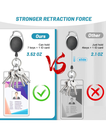 Paquete de 2 Sujetadores Koorito Verticales con Carrete 60 cm