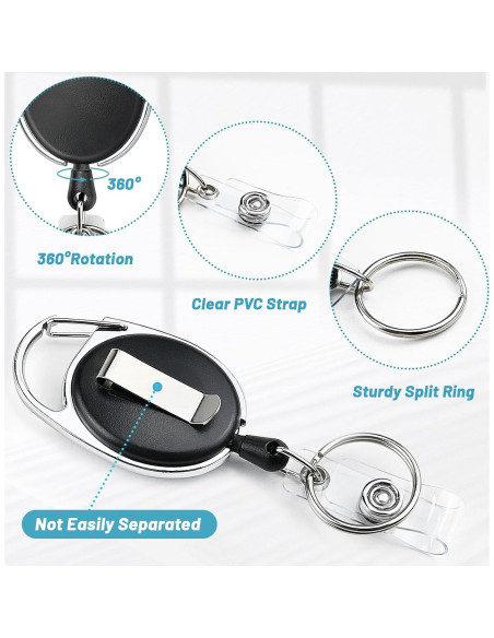 Paquete de 2 Sujetadores Koorito Verticales con Carrete 60 cm