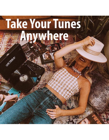 Reproductor de Vinilo Victrola Journey+ Bluetooth 3 Velocidades