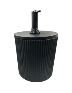 Mesa Lateral Dispensador de Agua Genérico 5 Galones Negro 2