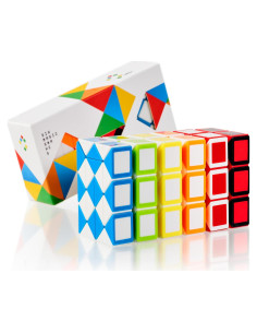 CUBIDI Cubo Mágico de Serpiente | Juguete Antiestrés | Set de 6