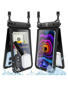 Funda Impermeable Takfox Doble Espacio para Teléfono 2-Pack