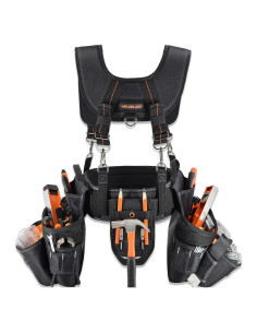 Cinturón de Herramientas Welkinland 39 Bolsillos Ajustable