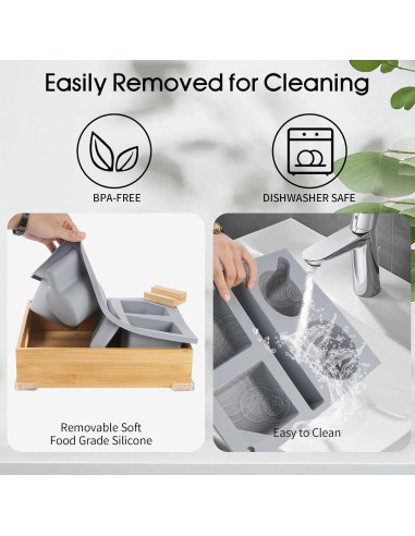 Bandeja para Sofá XpiriLab con Soporte para Taza y Snacks