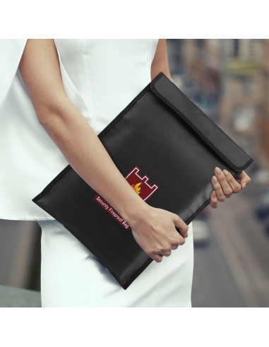 Bolsa a Prueba de Fuego MoKo 38x28cm Resistente al Agua