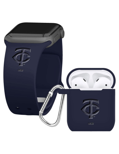 Combo Grabado Game Time Minnesota Twins para Apple Watch 38-41mm