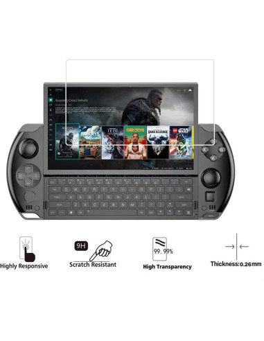 Protector de Pantalla Walieoka GPD Win 4 Vidrio Templado 9H