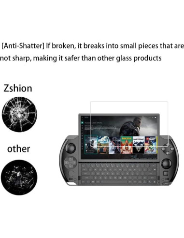 Protector de Pantalla Walieoka GPD Win 4 Vidrio Templado 9H