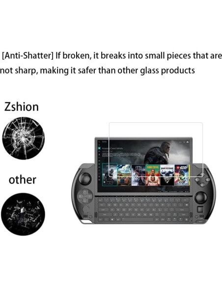 Protector de Pantalla Walieoka GPD Win 4 Vidrio Templado 9H