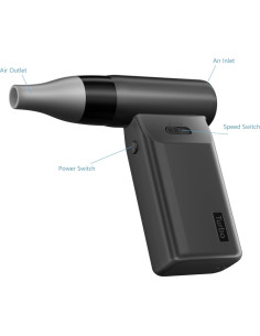 Soplador de Aire Eléctrico Unitedtime UT_P1 10000 RPM Portátil 2