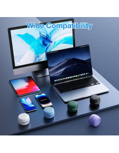 Altavoz Bluetooth Inalámbrico Grande-Round BTS0019 Verde 2