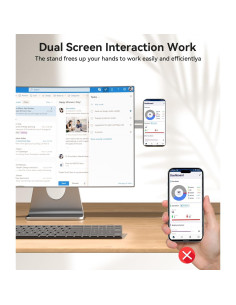 Soporte Magnético CloudValley para Laptop iPhone MagSafe 2