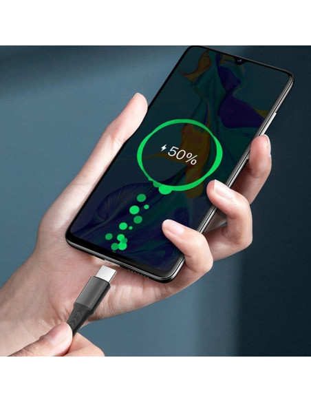 Cable BoxWave USB-C a USB-C 3,05m 100W para Mileseey P200